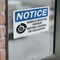 Signmission Wheels Must Be Chocked Before Loading OSHA Notice Sign, Vinyl Decal, 7in W x 5in L, 2PK OS-2PACK-NS-D-57-L-16906 - alternate 5